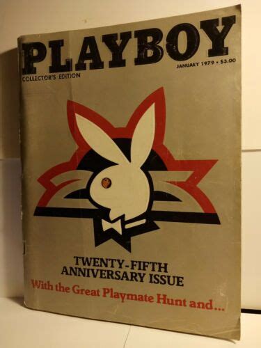 Mavin Playboy Magazine January Th Anniversary Issue Pgs Vintage Complete Vg