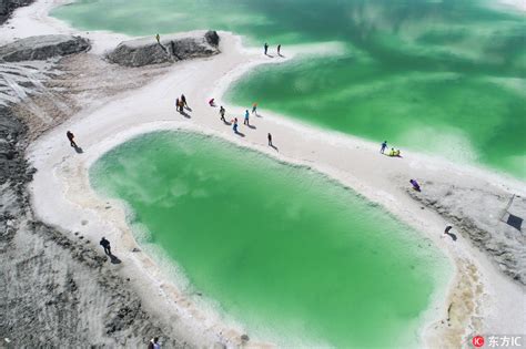 Qinghais Emerald Green Salt Lake 4 Peoples Daily Online