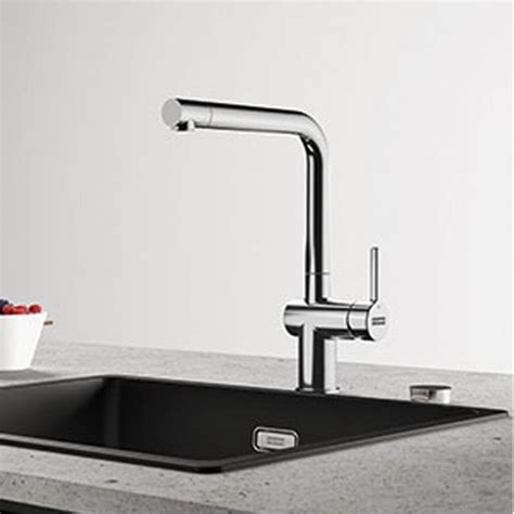 Franke Active Chrome Single Lever Pullout Spray Kitchen Sink Mixer Tap