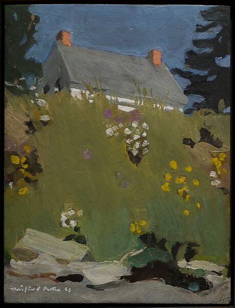 fairfield porter house above the beach the metropolitan museum of art