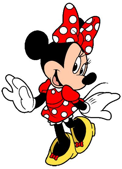 Red Minnie Mouse Clipart Clip Art Library