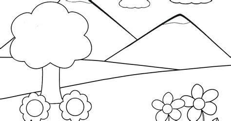 Gambar legendaris diciptakan menggunakan crayon seperti padaa saat lomba. 25+ Pemandangan Untuk Anak Tk di 2020 | Pemandangan, Gambar, Anak