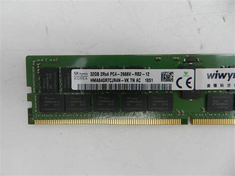 Sk Hynix Gb Pc V Rx Ecc Reg Server Ram Hma Gr Cjr N Vk Ebay