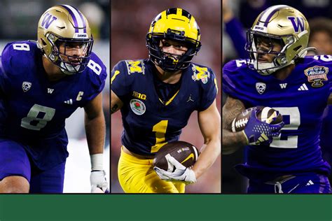Top NFL Draft Prospects Showdown: Michigan vs. Washington Title Game