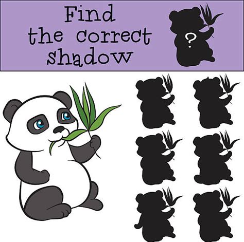 Cute Panda Character With Different Emotions Vetores E Ilustrações De