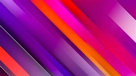Colorful Lines Triangle Pattern Abstraction 4k Hd Abstract Wallpapers