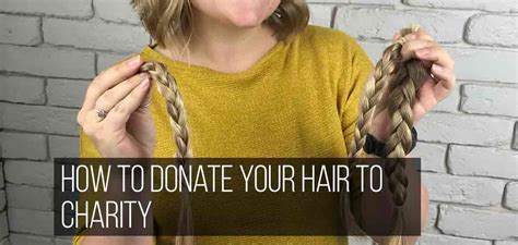 How To Donate Your Hair To Charity The Hair Boutique