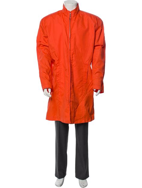 Thierry Mugler Late 1970s Early 1980s Parka Orange Outerwear