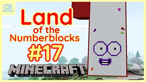 Numberblock 17 Numberblocks Minecraft Giant Numberblock 17 Youtube
