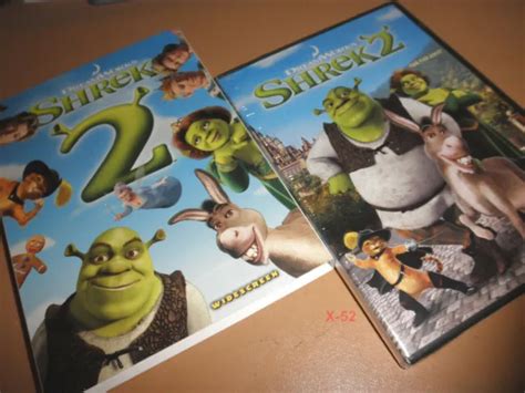 Shrek 2 Dvd Eddie Murphy Mike Myers Dreamworks Animated Movie Puss In