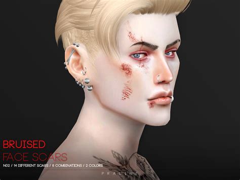 The Sims Resource Bruised Face Scars N02