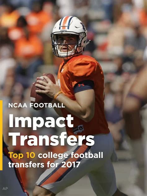 Top 20 College Football Impact Transfers For 2017 Yahoo Sports