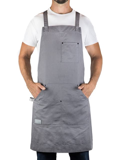 Hdg805g Professional Grade Bbq Apron For Kitchen Grill And Bbq Hudson Durable Goods