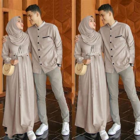 Batik Couple Kekinian Non Hijab 37 Model Gamis Couple Ibu Dan Anak Perempuan Terbaru 2020 Di