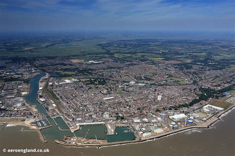 Aeroengland Aerial Photograph Of Lowestoft Suffolk England Uk