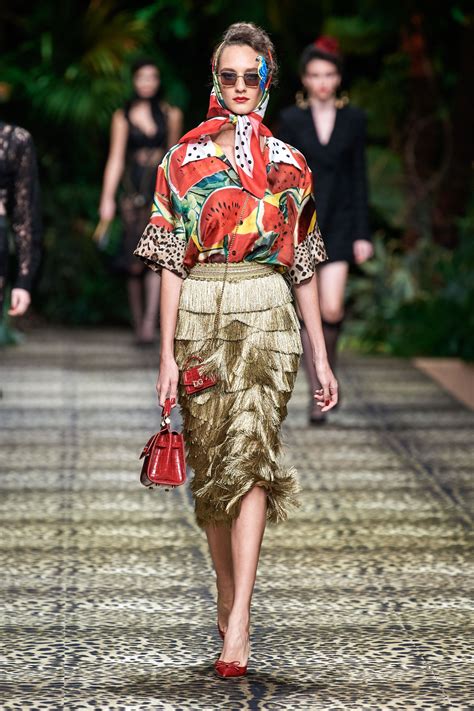 Dolce And Gabbana Spring 2020 Ready To Wear Collection Vogue Daily