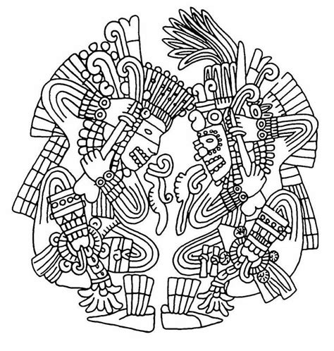 Ships from and sold by amazon.com. aztec stencil | Tatouage aztèque, Motifs aztèques, Coloriage