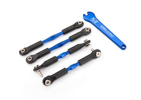 Turnbuckles Aluminum Blue Anodized Camber Links Front Mm Rear