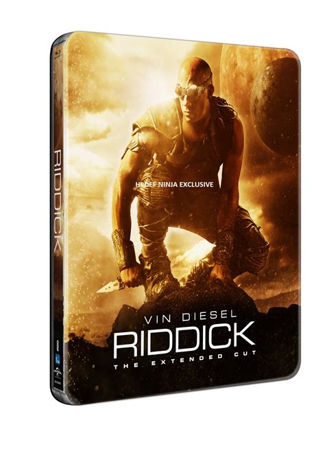 Uk Riddick Blu Ray Steelbook Exclusive Video Hi Def Ninja Blu Ray Steelbooks Pop Culture