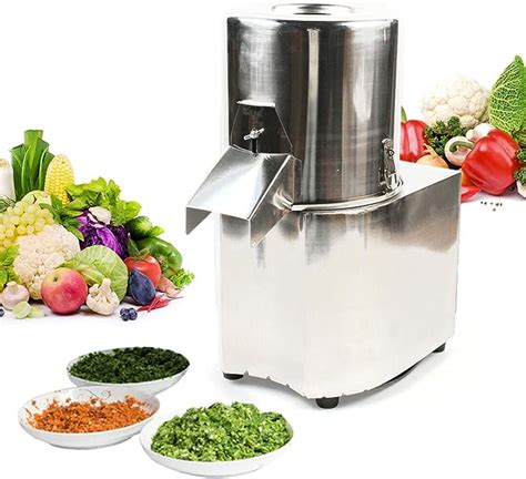 110v 550w Commercial Vegetable Chopper Stainless Electric