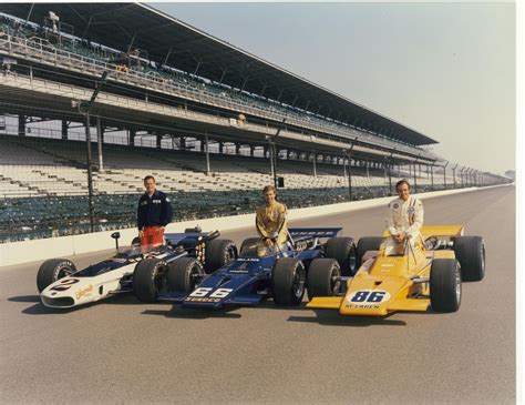 1971 Indy 500 Front Row Revson Donohue Unser Indy Car Racing
