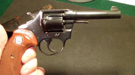 Colt Police Positive 38 Revolver Youtube