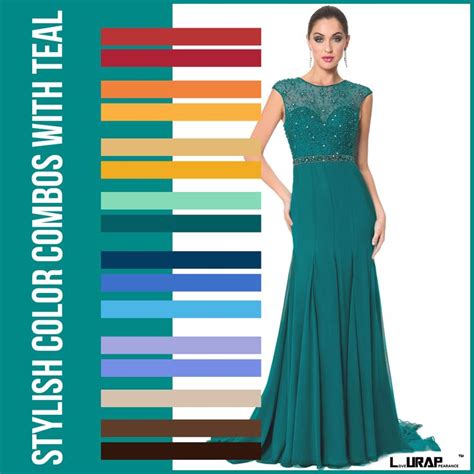 Teal Color Figure Out Which Colors To Wear With Each Other Insanely