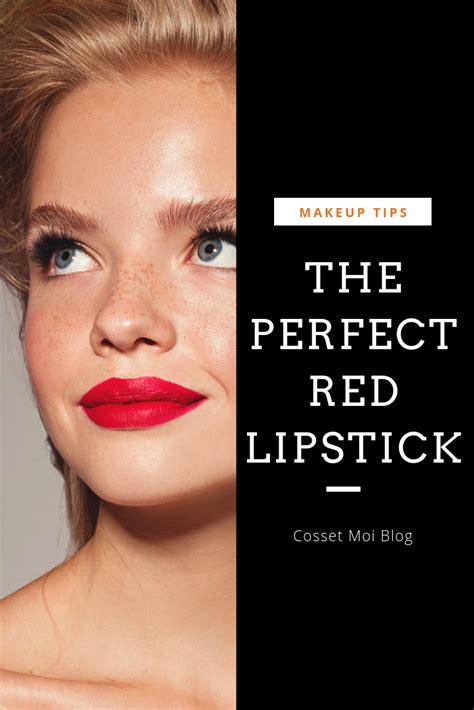 How To Choose A Classic Red Lipstick For Your Complexion Classic Red Lipstick Perfect Red