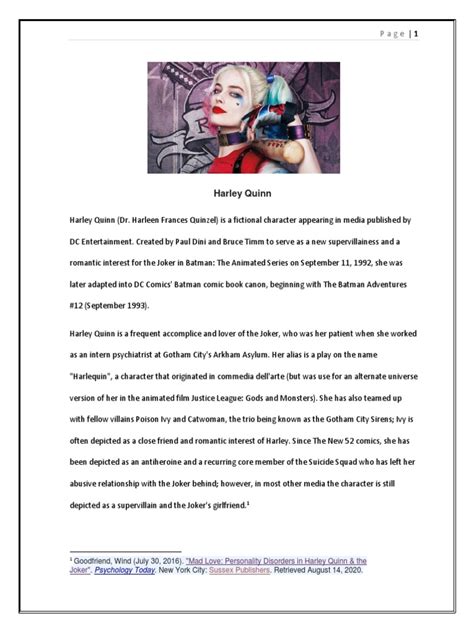 The Complex Origins And Evolution Of Harley Quinn From Psychiatrist To