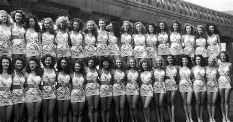 The 1947 Miss America Contestants Barbara Jo Walker Miss Memphis Was Crowned Miss America