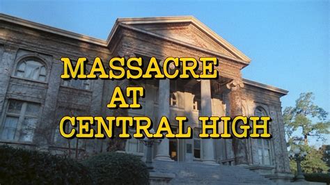 Massacre At Central High 1976