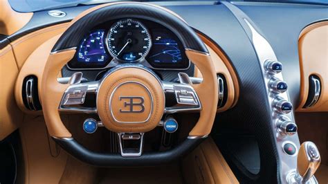 Así Es El Espectacular Interior Del Bugatti Chiron