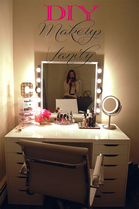 Ikea Makeup Vanity Mirror With Lights Clean Simple And Stylish Vanity
