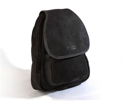 Sac à dos chic mini sac à dos sac à dos de mode petit sac à dos accessoires scolaires cartables sac cuir sac à main sac a dos ecole. Sac à dos en cuir nubuck noir Janine 451