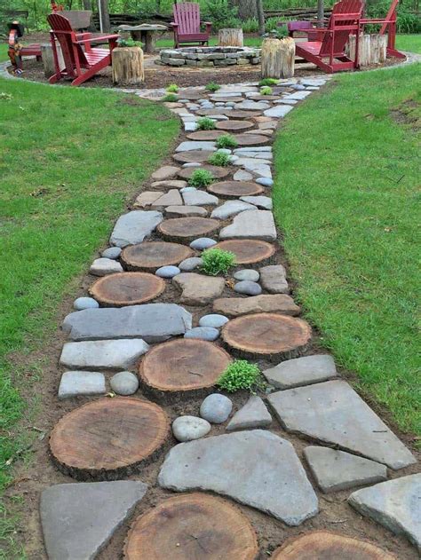 50 Very Creative And Inspiring Garden Stone Pathway Ideas Rock Garden