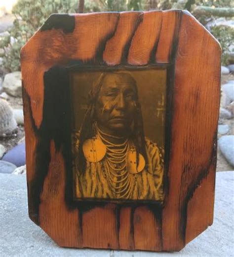 Native American Red Wing Ahpishshipsh Apsaroke Mountain Crow Wooden