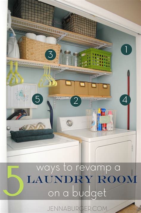 5 Ways To Revamp A Laundry Room On A Budget Jenna Burger Design Llc