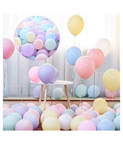 Pastel Color Balloon 12 Inch Pack Of 25 For Birthdays Anniversaries
