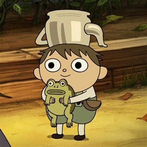 A Cartoon Character Holding A Frog In His Arms