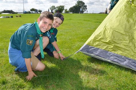 Scouts And Guides Pitch Their Tents As First Day Of Jamboree Begins At