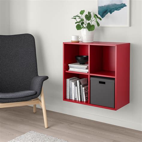 Ikea lack wall shelf lack shelf wall shelf unit ikea shelves ikea shelf hack ikea expedit wall units tv units floating shelves. IKEA - EKET Wall-mounted shelf unit red | Wall mounted ...