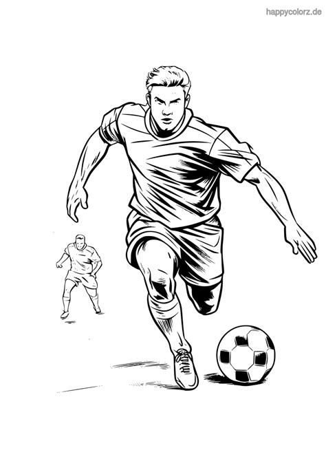 Fußball-ausmalbilder und malvorlagen für jedes wetter