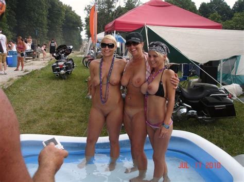 Naked Biker Rally Girls