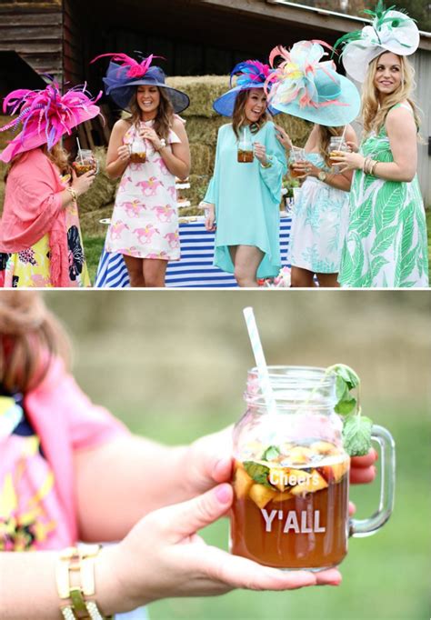 A Vibrant And Colorful Kentucky Derby Garden Party Hostess With The