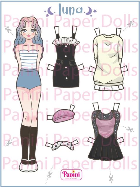 The Paper Doll Is Wearing A Dress And Stockings With Her Hands On Her Hipss