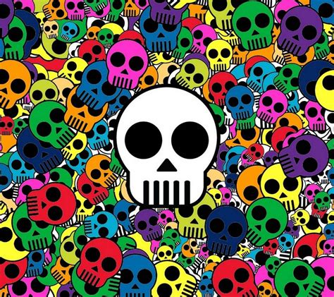 Psychedelic Skulls Wallpaper By Jdbowers 40 Free On