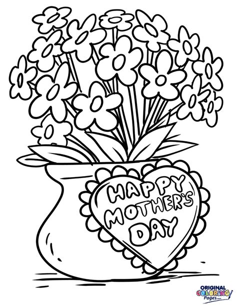 Mothers Day Coloring Pages Original Coloring Pages