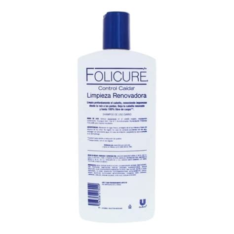 Shampoo Folicuré Control Caspa Limpieza Renovadora 700 Ml Prixz