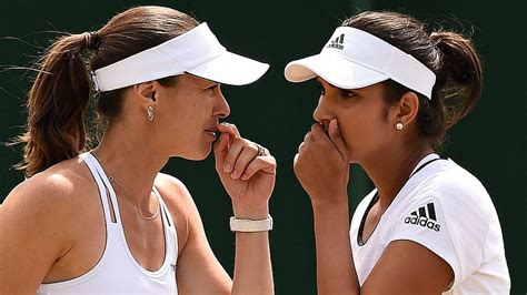 Sania Mirza Helps Hingis To First Wimbledon Title In Years Martina