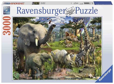 Ravensburger Puzzle Afrykańskie Zwierzęta Ravensburger Sklep Empikcom